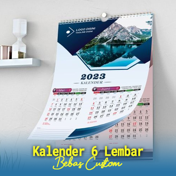 

Kalender 6 Lembar, Kalender Dinding Ukuran 36x50cm Desain Suka-Suka, Kalender 6 Lembar Pekanbaru, Kalender Full Color Free Design
