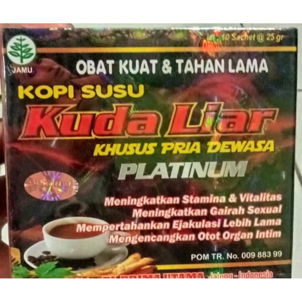 PLATINUM/kopi/SUSU  KUDA LIAR/asli