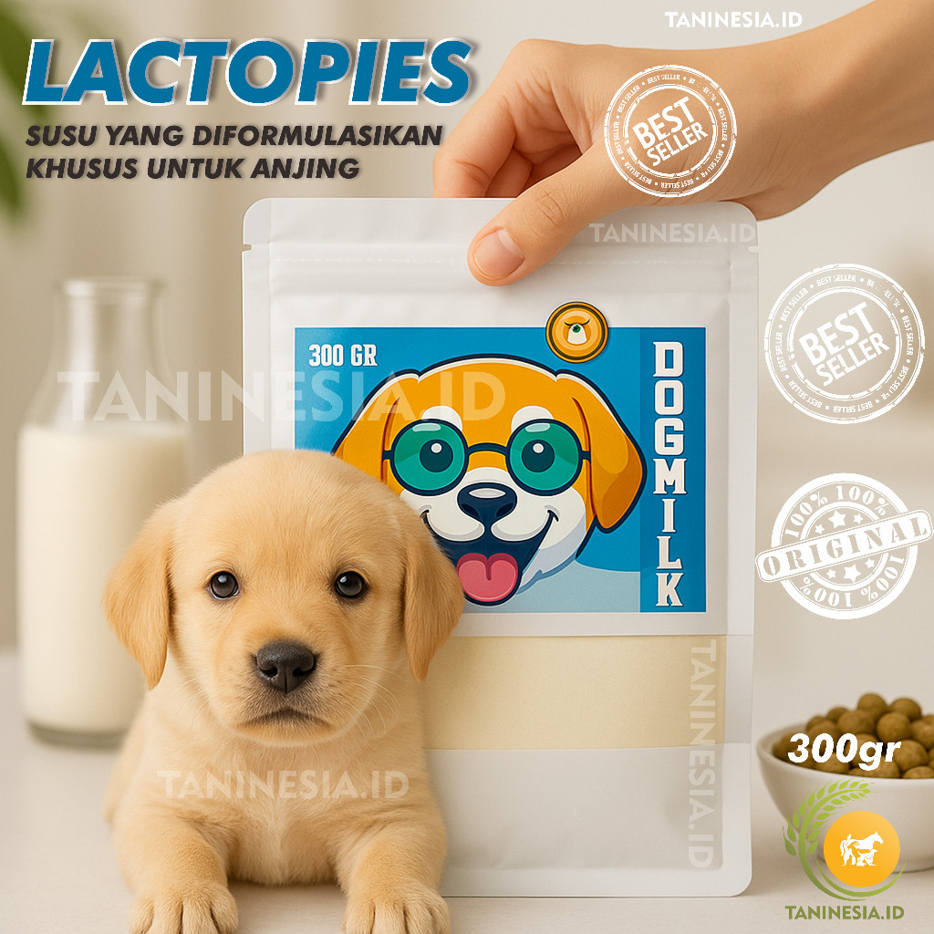 SUSU ANAK ANJING PUPPY KECIL BARU LAHIR 300gr SUSU AMAN UNTUK ANJING HAMIL DAN MENYUSUI