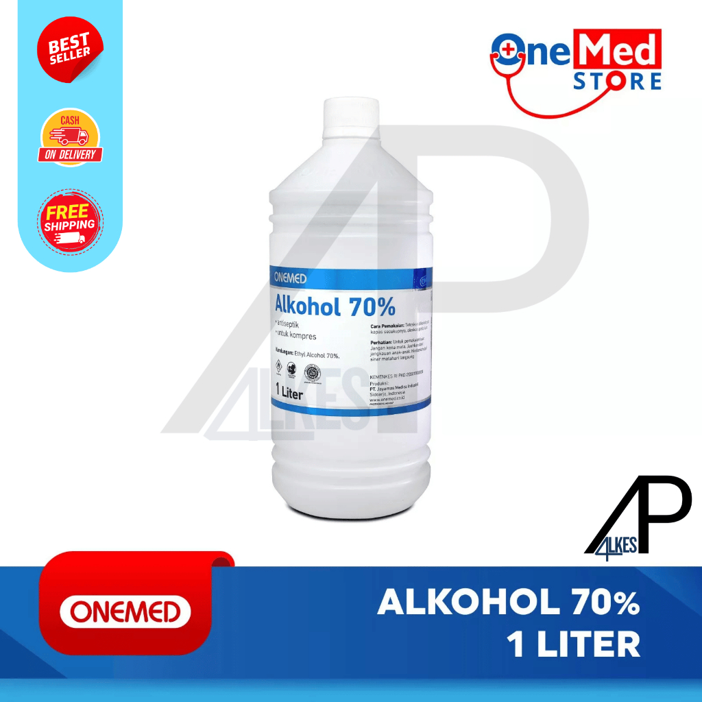 Alkohol 70% 1 Liter / Alkohol 70% / Alkohol 1 Liter / Alkohol OneMed