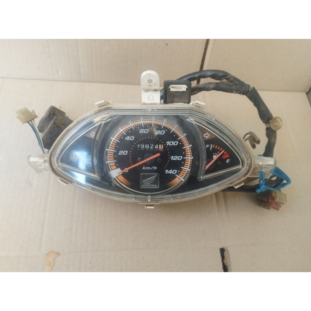Spido Spidometer speedometer Odometer Motor Honda Vario 110 karbu Vario kebo original copotan