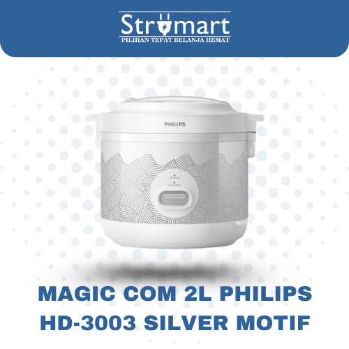 Philips Magic Com 2L HD-3003 Silver Motif