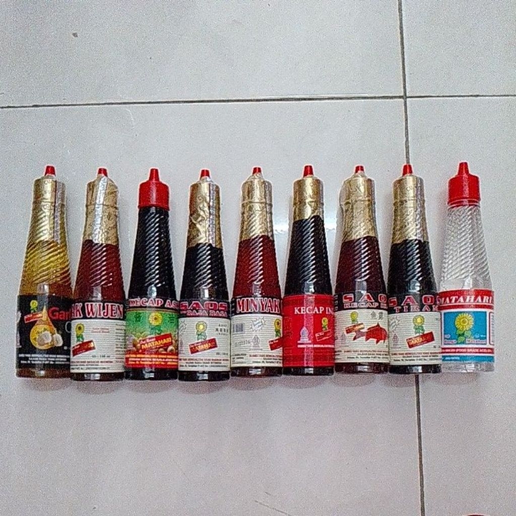 

Aneka bumbu dan saus cap matahari kecap asin minyak wijen kecap inggris saos tiram cuka makan 135ml all varian murah ekonomis bumbu nasi goreng capjay kwetiau