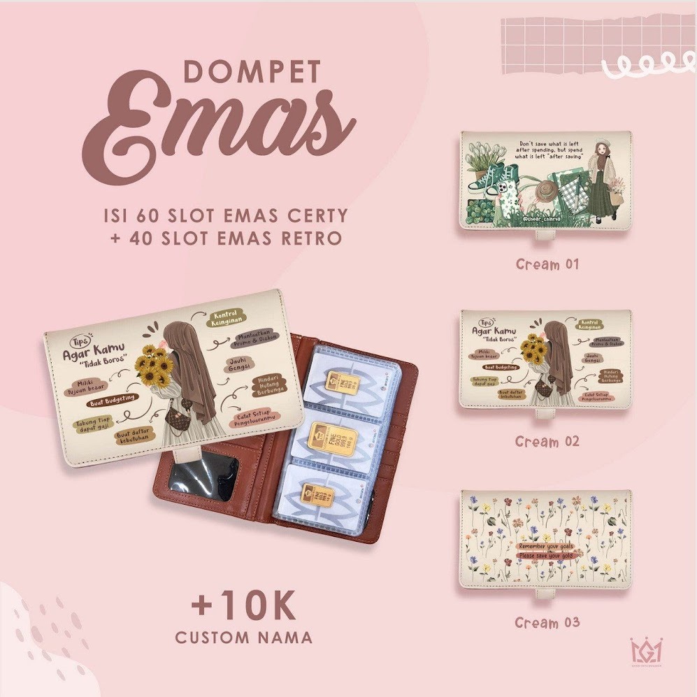 DOMPET EMAS UNYU MUSLIMAH