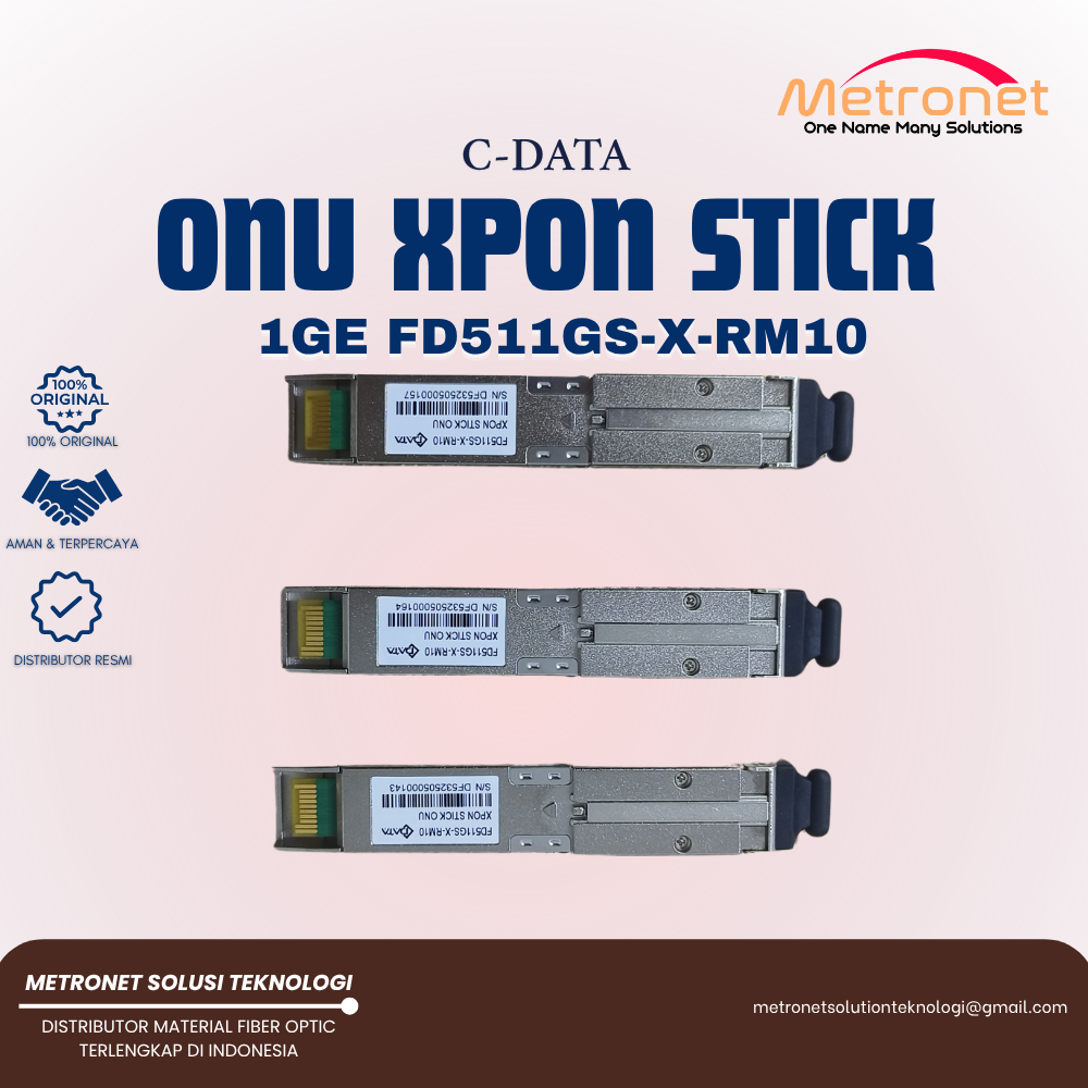 C-DATA SFP FD511GS-X-RM10 1GE XPON STICK ONU STICK ONU TRANSCEIVER XPON ONU STICK CDATA