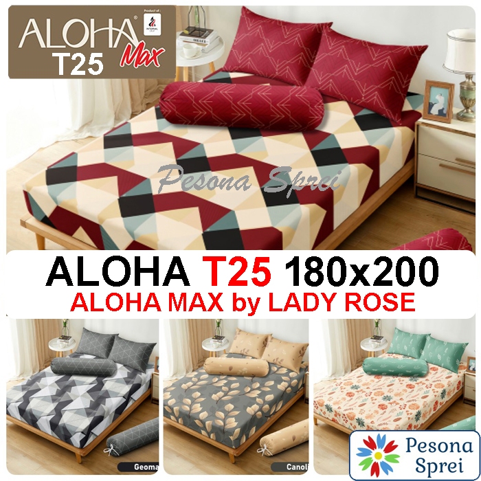 SPREI ALOHA 180x200 / SPREI ALOHA KING / SPREI POLOS 180x200