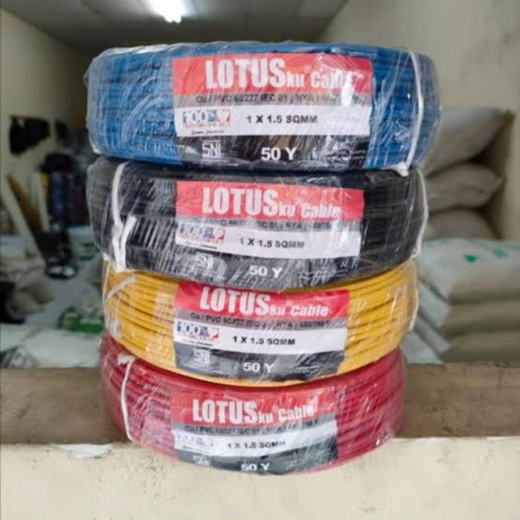 Kabel NYA 1 X 1.5 LOTUSKU 50Y