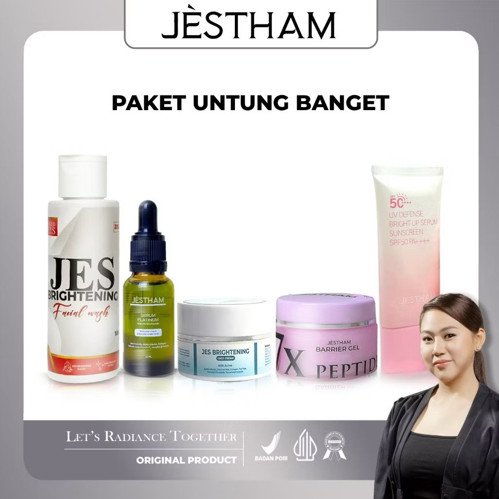 JESTHAM STORE - Jestham Paket Untung Banget Skincare