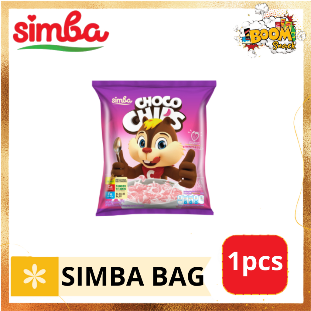 

SIMBA BAGS SEREAL CHO CHO CHIP 28 GRM