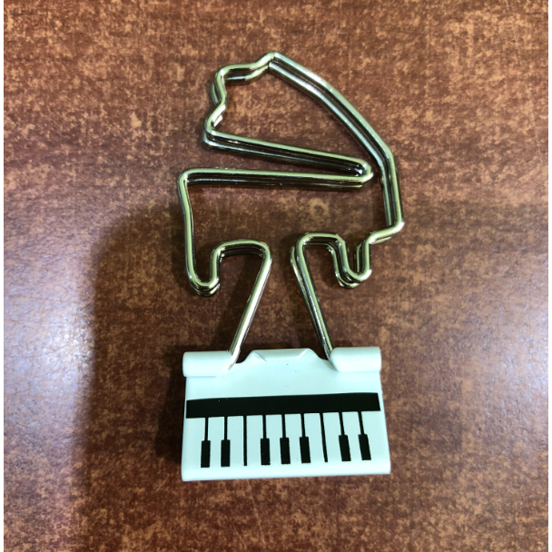 

Grand Piano Shaped Binder Clip