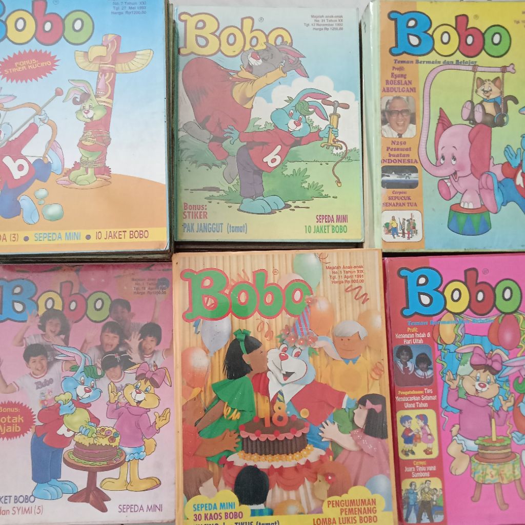 MAJALAH BOBO BUNDEL / MAJALAH ANAK