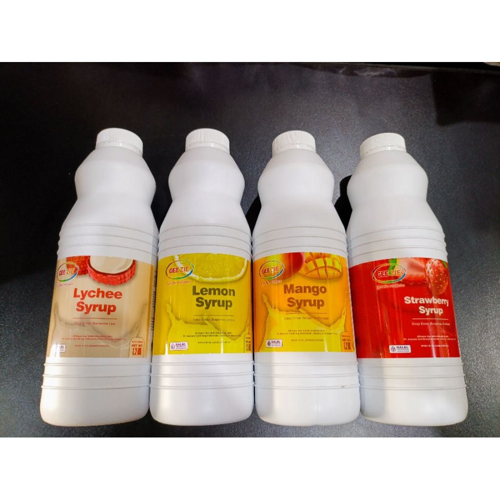 

GEE ZIE SYRUP @1,2KG ANEKA VARIAN RASA