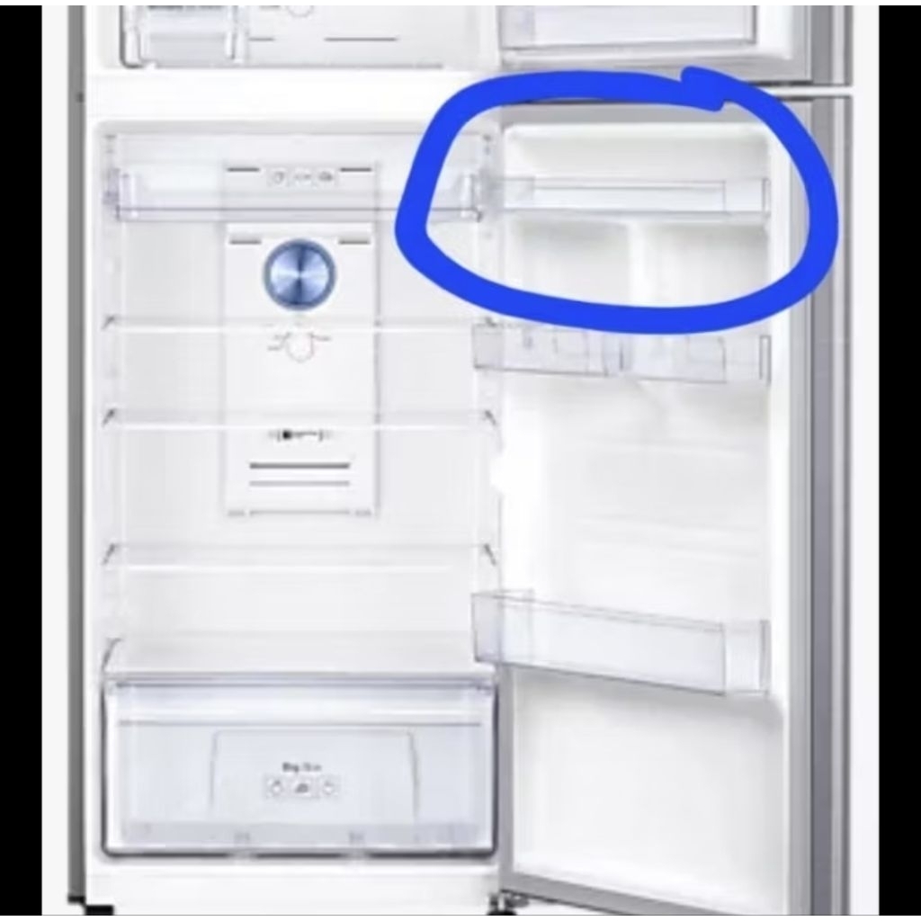 RAK ATAS KULKAS SAMSUNG RT38K5032S8/SE