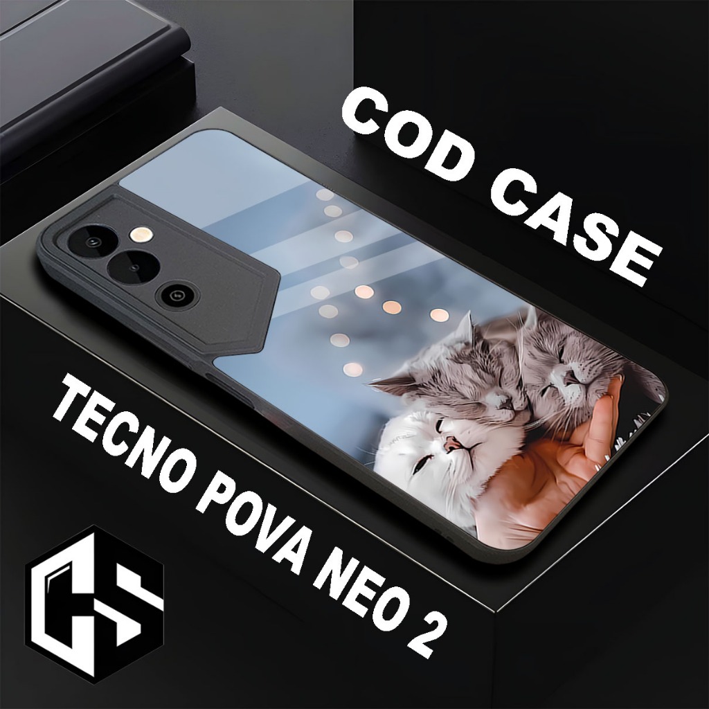 (COD 107)Softcase Glossy untuk Hp TECNO POVA NEO 2/case pova neo 2/casing pova neo 2/case Handphone