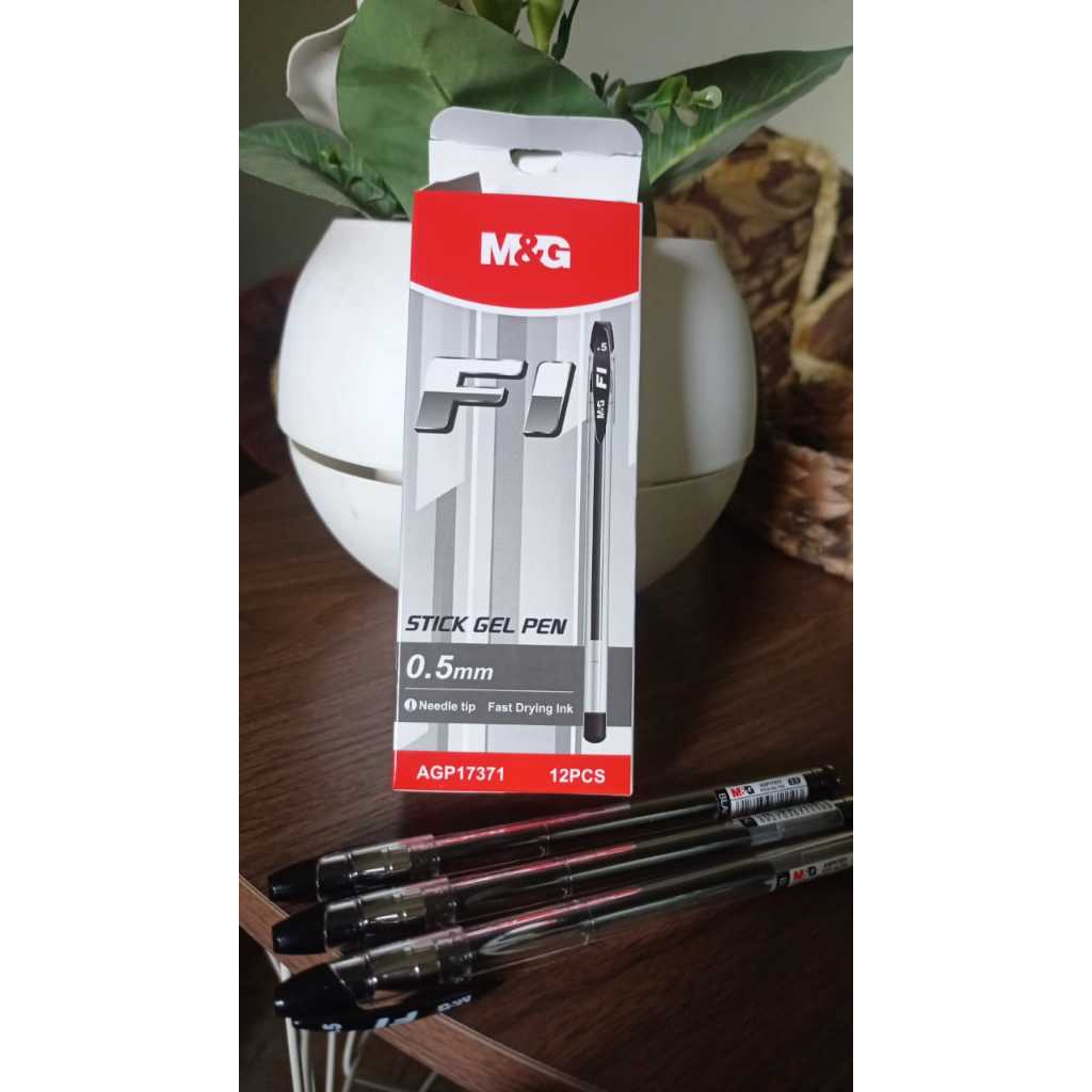 

M&G BOLPOIN HITAM GEL AGP17371