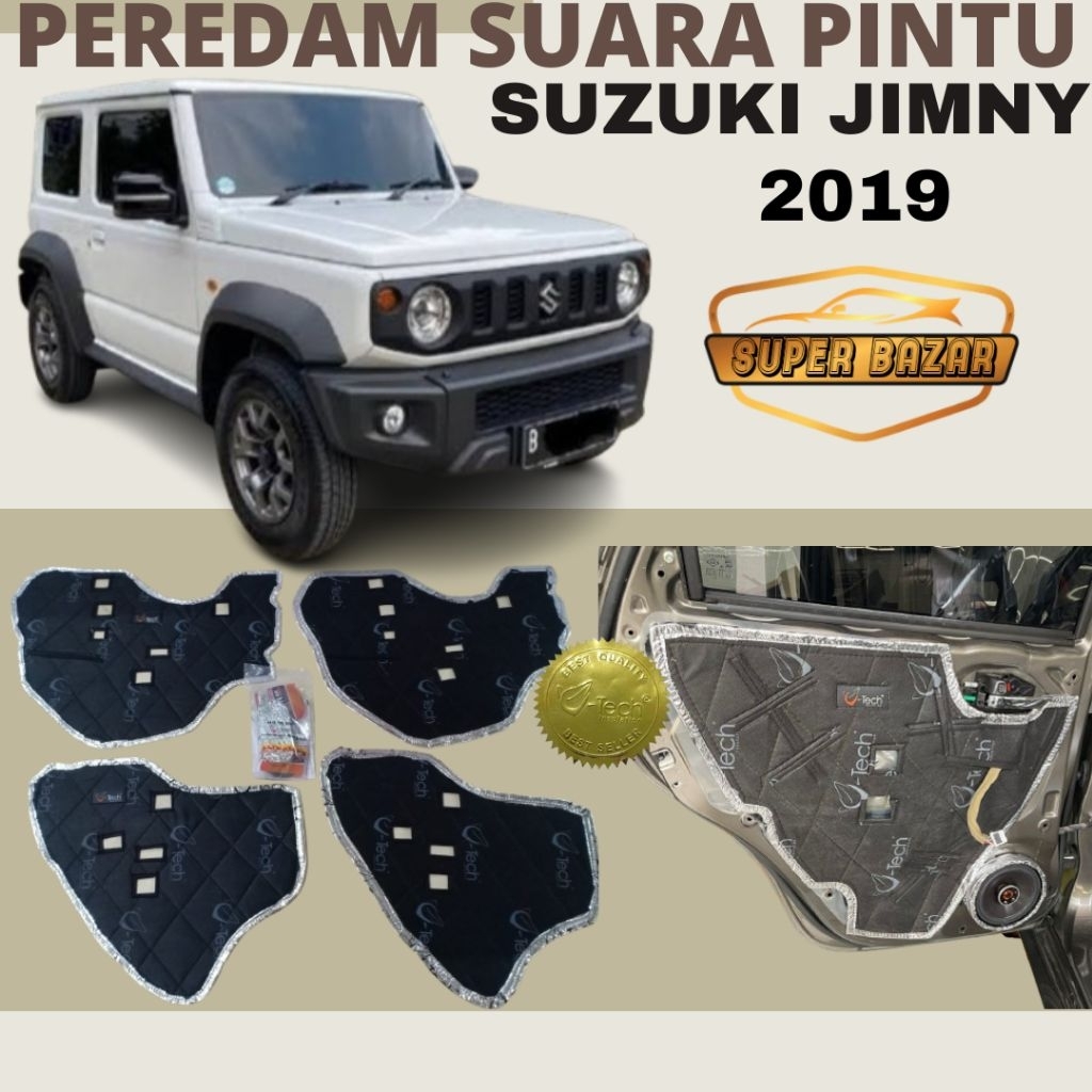 SUZUKI JIMNY 2019 peredam suara pintu aksesoris mobil