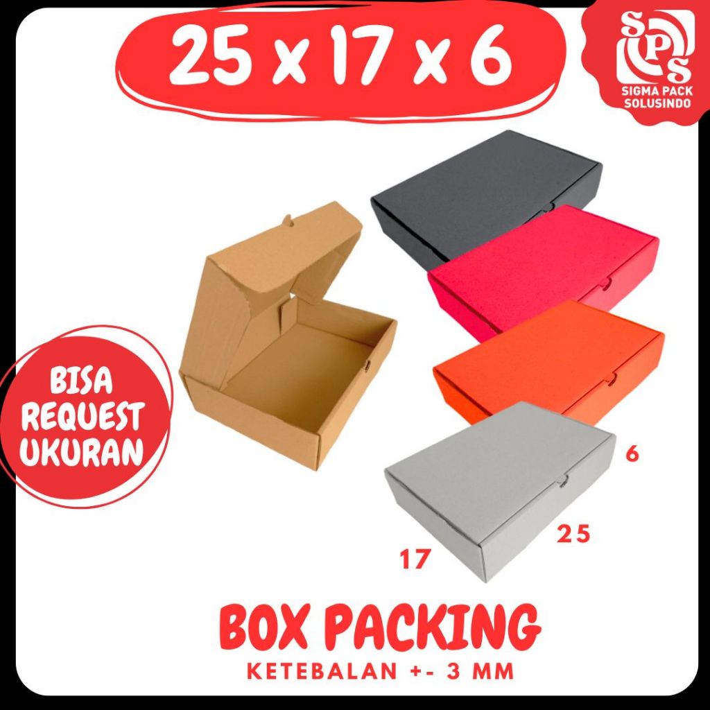 

Box 25x17x6 LD Kardus 25x17x6 LD Dus Hampers 25x17x6 LD Packing Baju Dus Handuk Zigma Pack