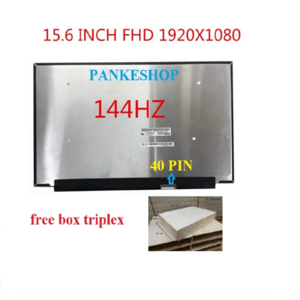 Layar LED LCD Lenovo LOQ 15IRH8 15APH8 NE156FHM-NX3 NE156FHM-NX4 144Hz Full HD