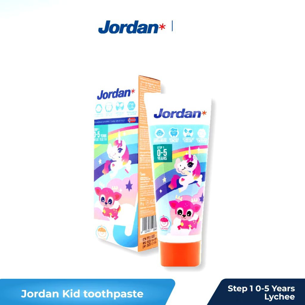 JORDAN TOOTHPASTE STEP 1 75GRAM