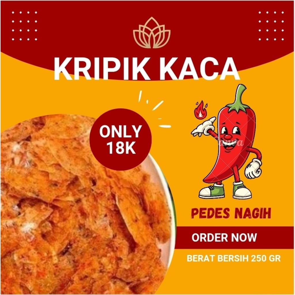 

KripikKaca250gram|KerupukKacaViral|CemilanPedasGurih|KeripikTipisGaring|SnackKacaRenyah|CemilanMurahEnak|KripikKacaKekinian|KerupukCemilanKaca|SnackViralKekinian|KerupukKacaGurihPedas|KeripikMurah250gr|CemilanKacaLarisManis