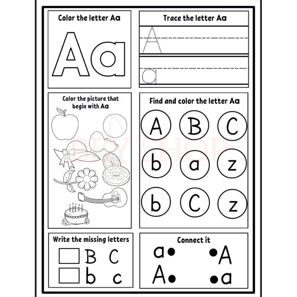 BELAJAR MENULIS DAN MEWARNAI ANAK ANAK