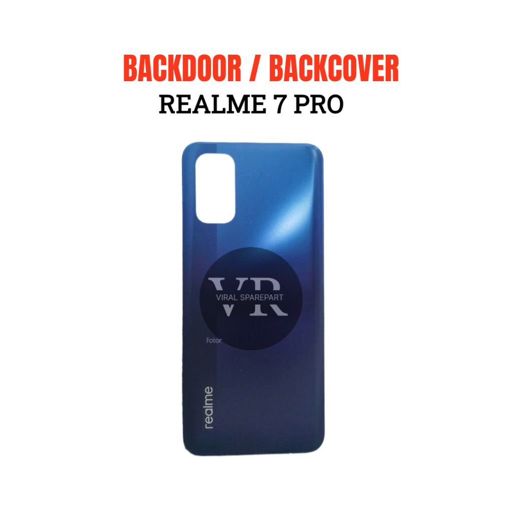 BACK COVER BACK DOOR TUTUP BELAKANG REALME 7 PRO