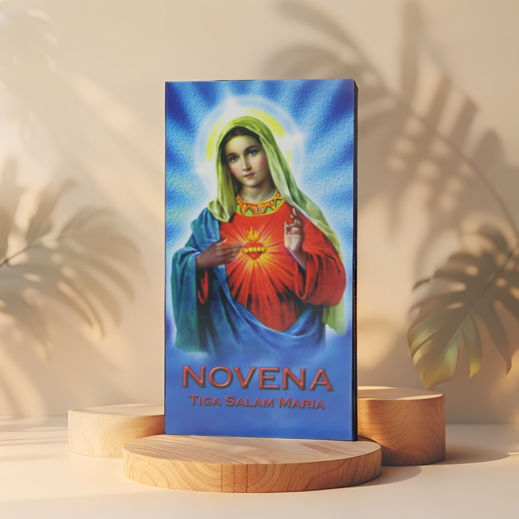 PROMO LEMBAR DOA NOVENA 3 SALAM MARIA / NOVENA TIGA SALAM MARIA / BUKU DOA KATOLIK / LEMBAR DOA
