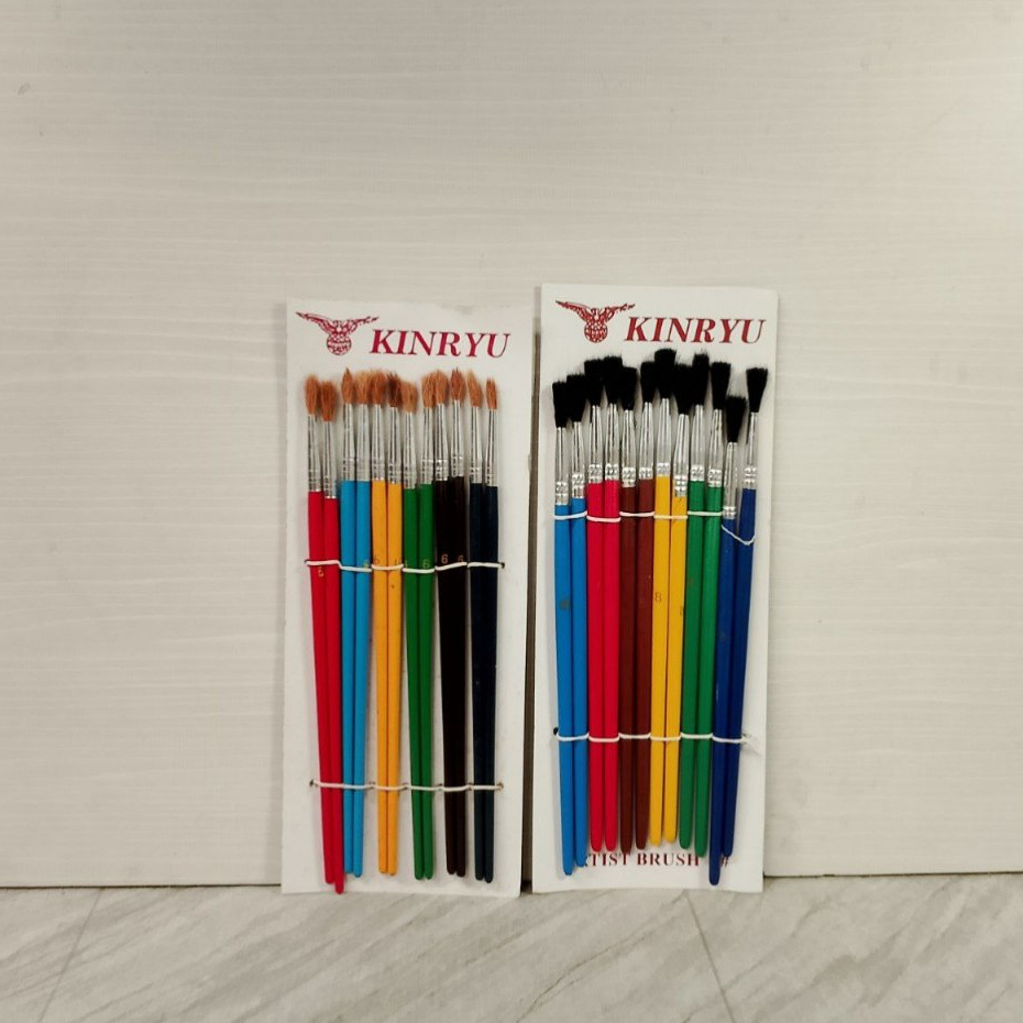

Kuas Lukis Warna Merk Kinryu Ukuran No.6 dan No.8