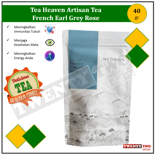

[doz]|3X Tea Heaven Artisan Tea French Earl Grey 40 gr