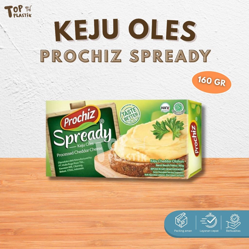 

Keju Spready Prochiz Termurah 160gr