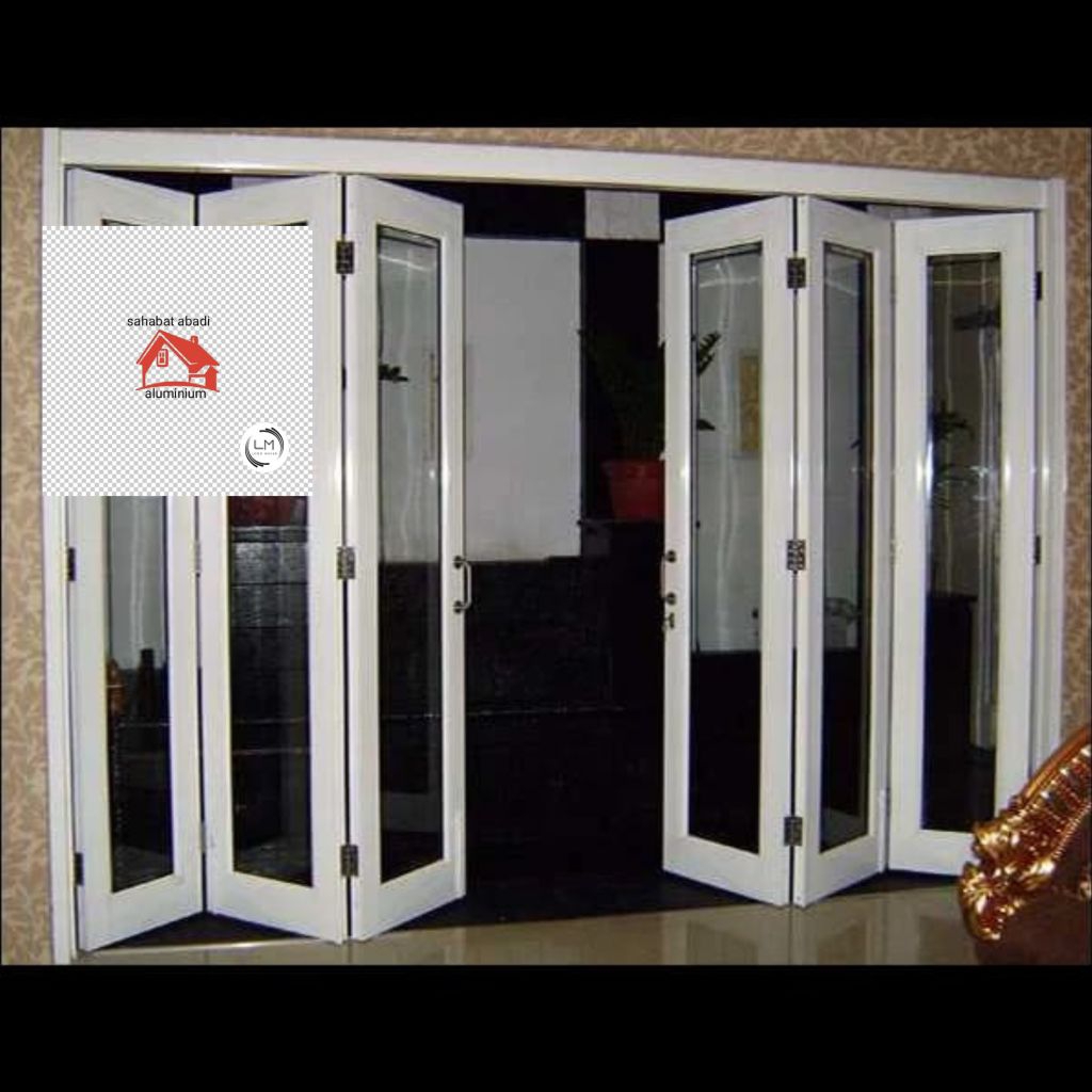 pintu lipat aluminium