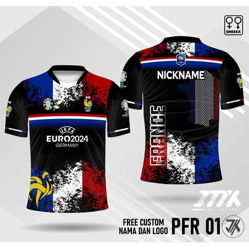 jersey bola timnas prancis kaos fans prancis piala eropa 2024
