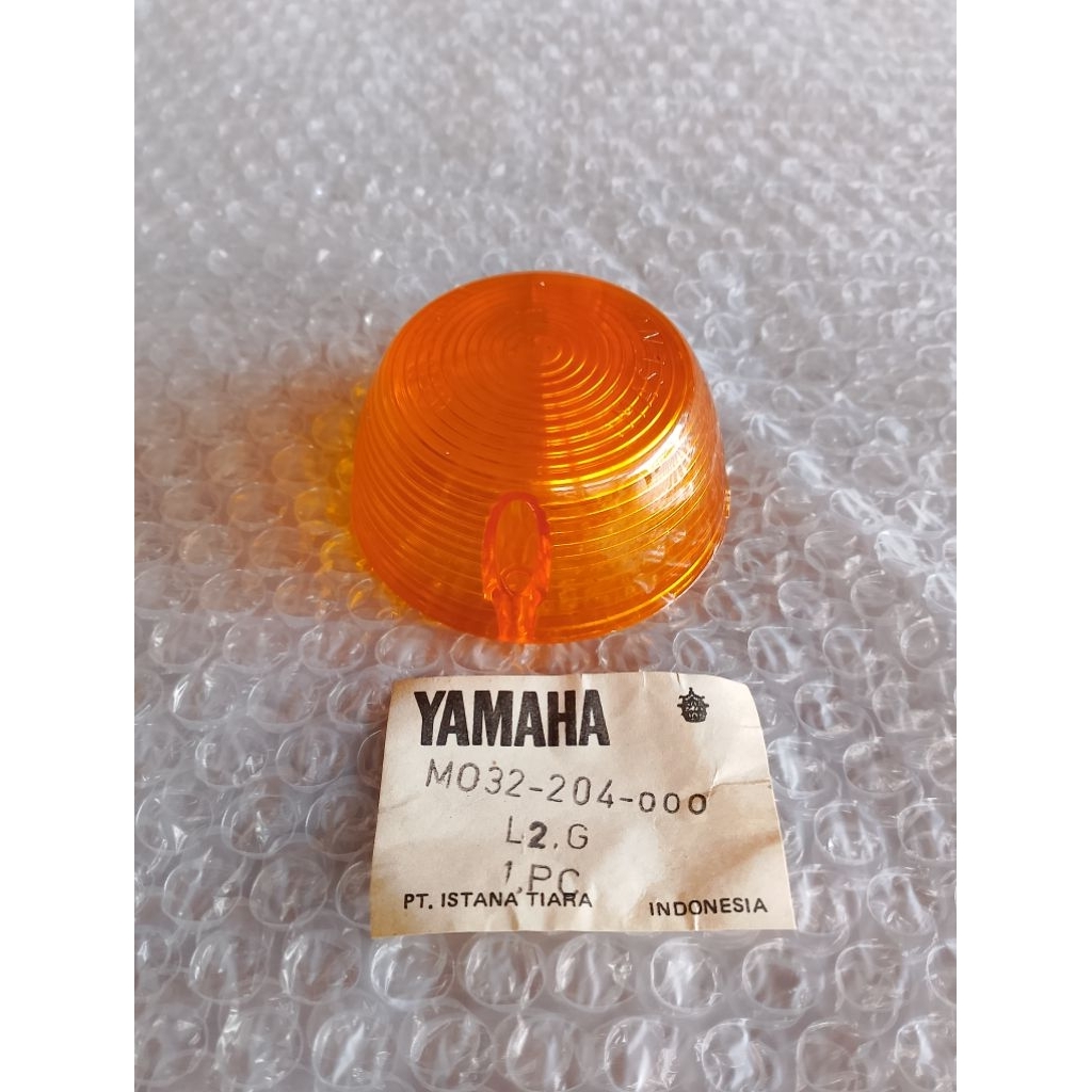 KACA MIKA SEIN SEN RETING RITING YAMAHA L2G L2S YL YB100 YASI RS100 GT80 NOS MIKA LAMPU SEIN SEN RIT