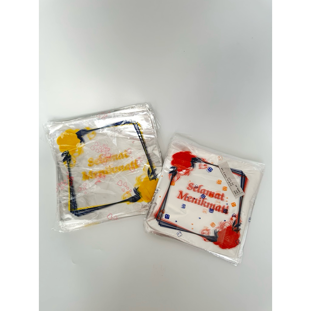 Plastik OPP selamat menikmati