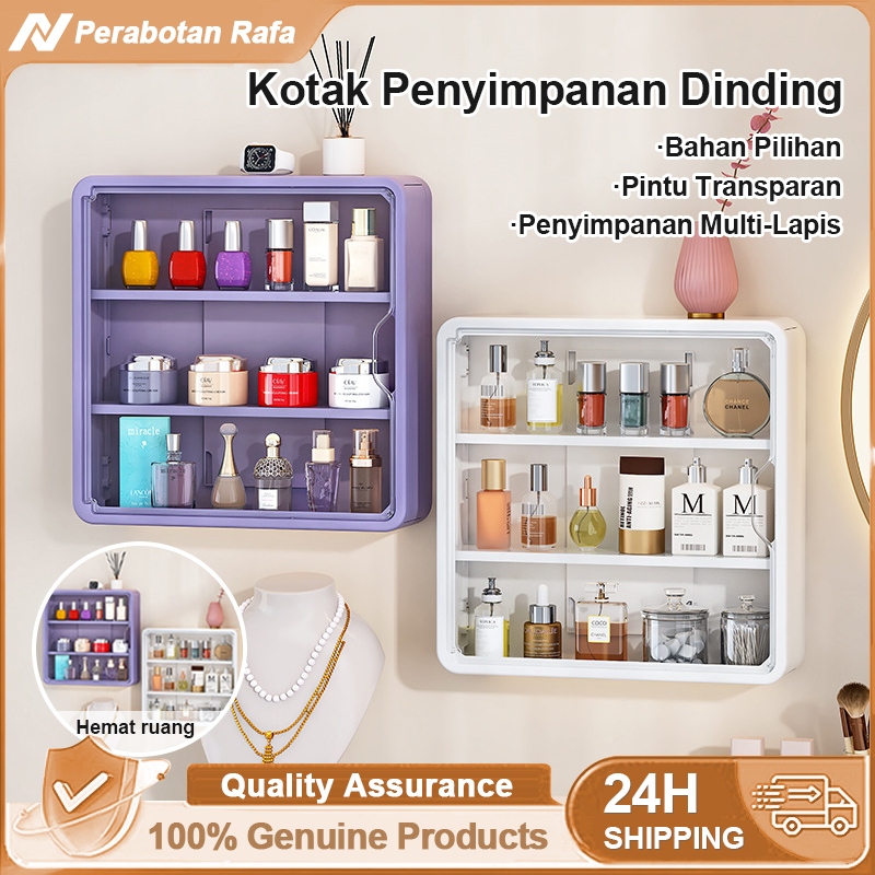 TERLARIS CODPerabotan Rafa Rak Kosmetik Lemari Kosmetik Lemari Dinding Gantung Penyimpanan Artefak