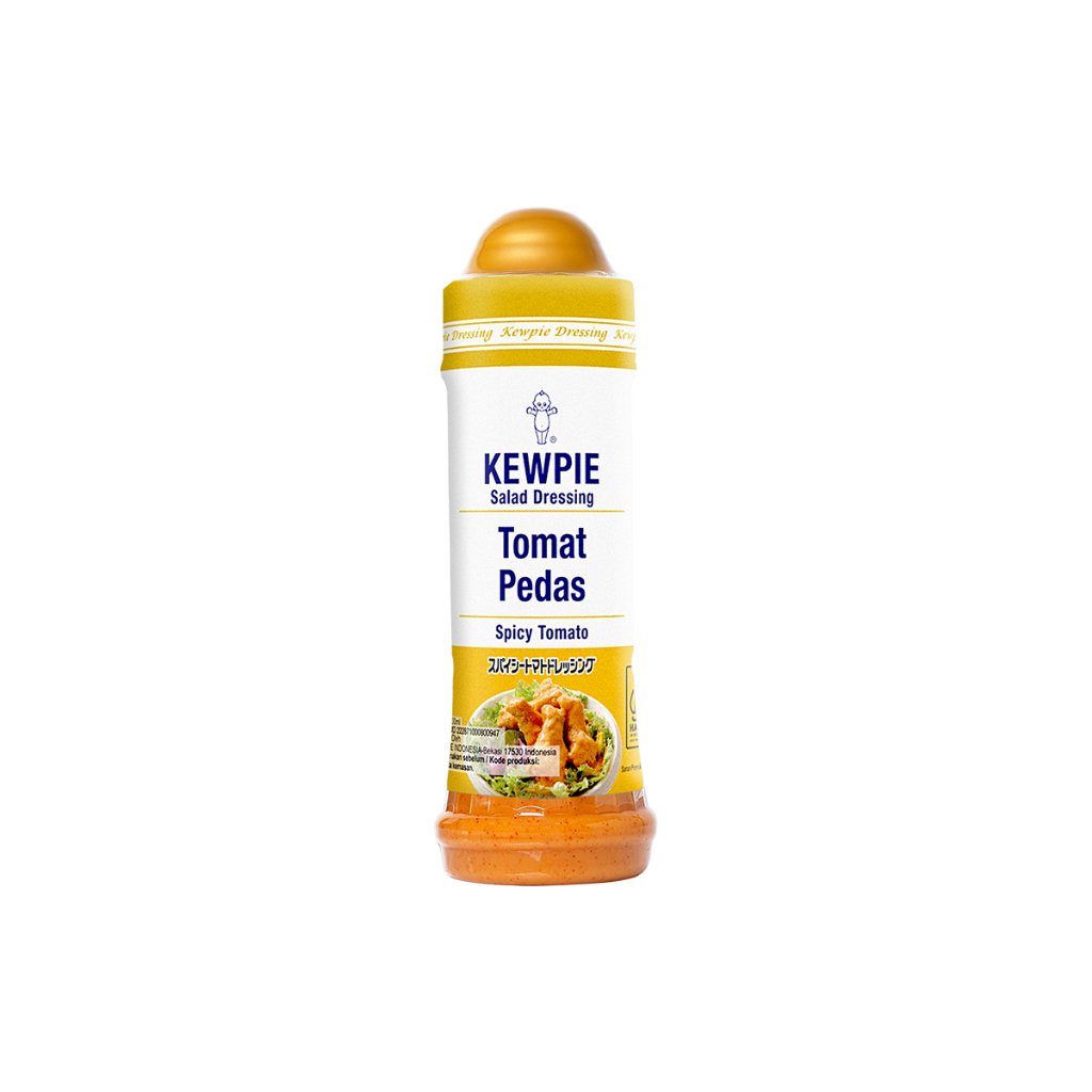 

Kewpie Salad Dressing sauce Spicy Tomato (Saus salad Rasa Tomat Pedas) 200ml
