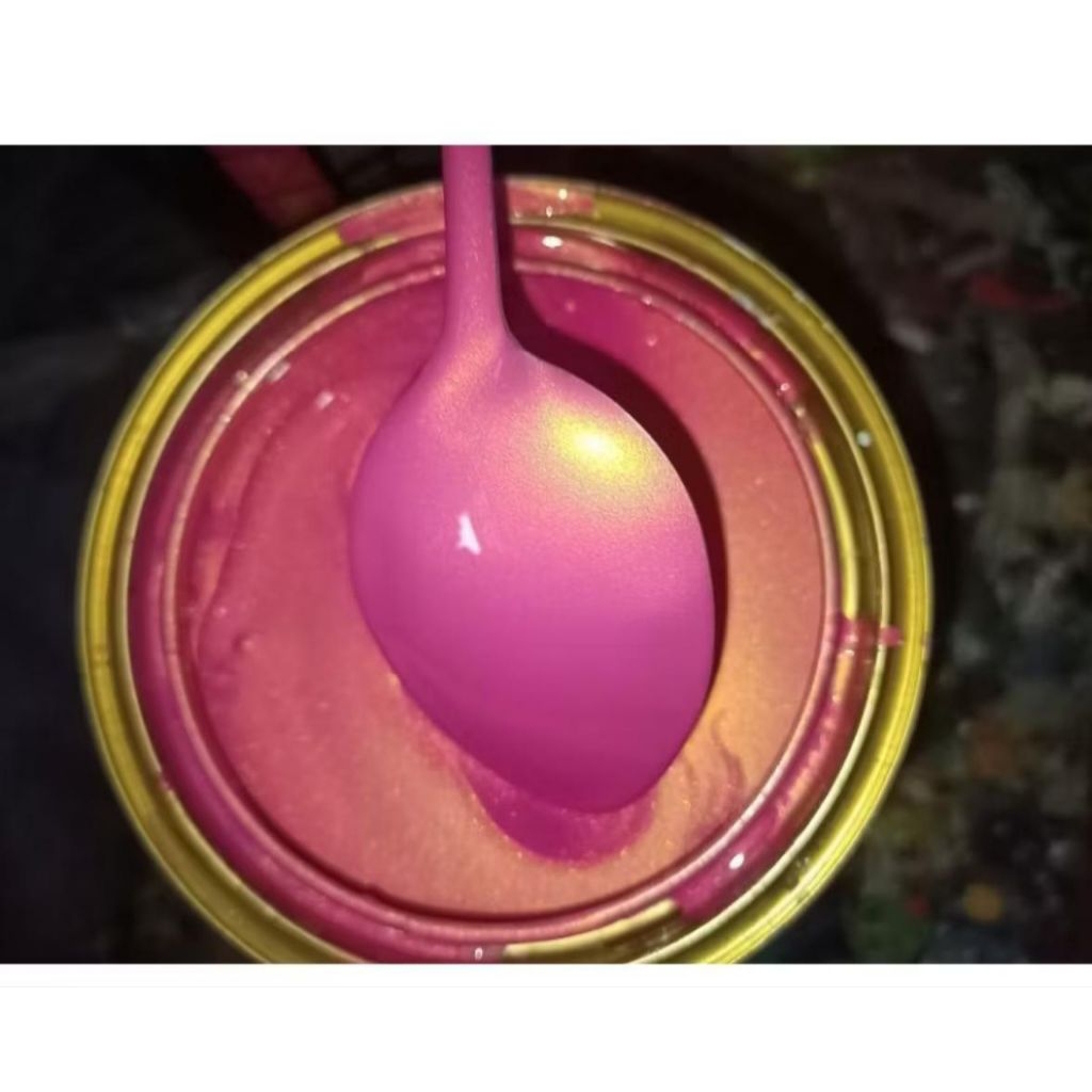 Cat Golden Pink Metalik Gold PU Polyuretane