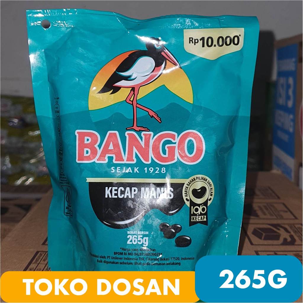 

Kecap Bango Refill Pouch 265g EXP 2026 [TERMURAH]