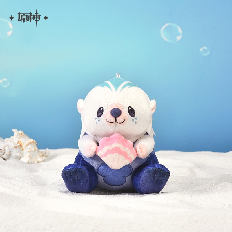 Genshin OFC - Leisurely Otter Hangable Plushie - Genshin Impact Merchandise