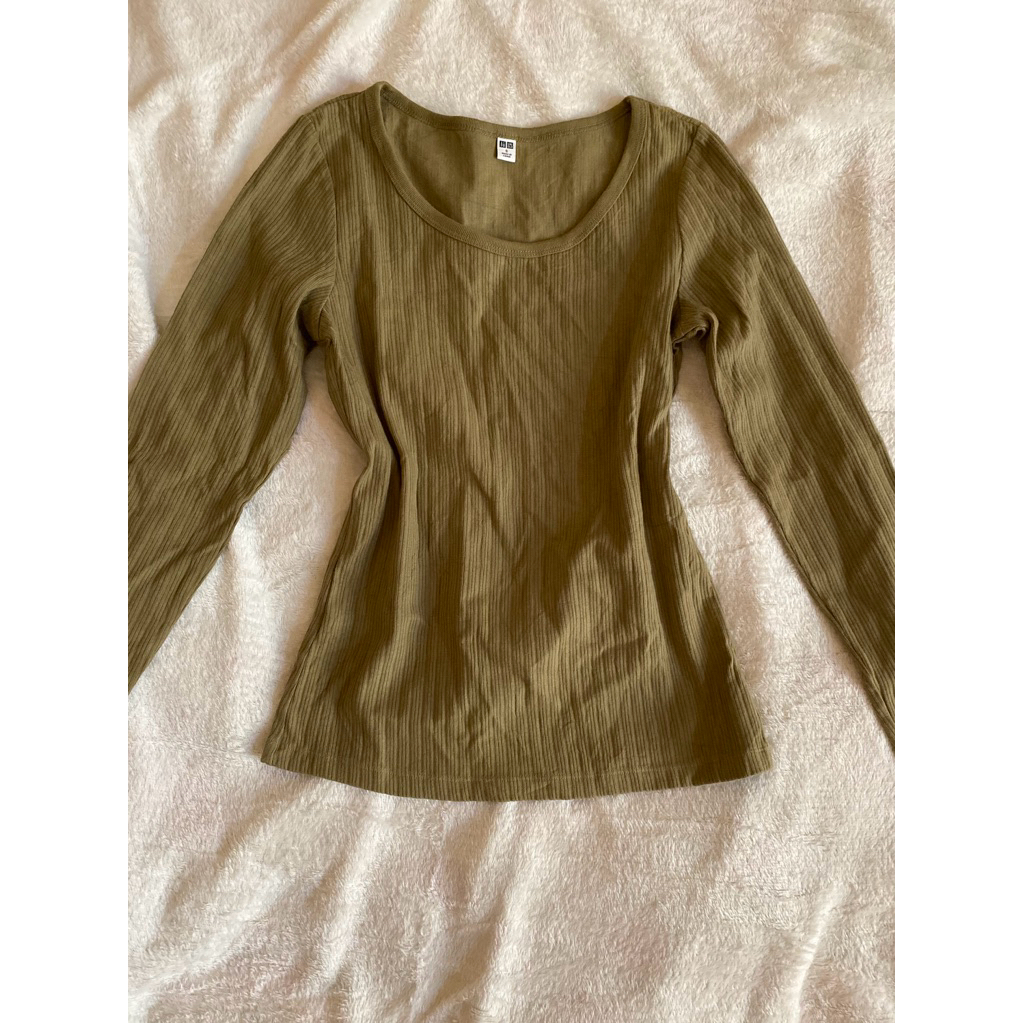 sweater Uniqlo Sage S