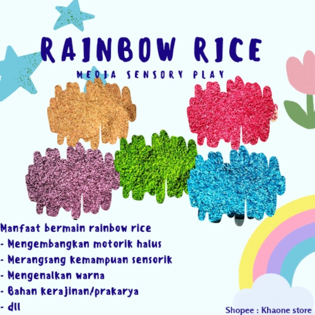 

Beras Pelangi/Rainbow rice
