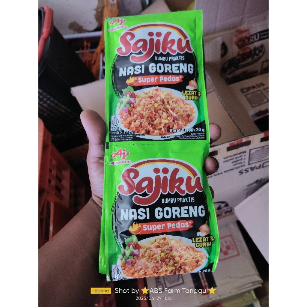 

Sajiku Nasi Gereng Ayam/Pedas