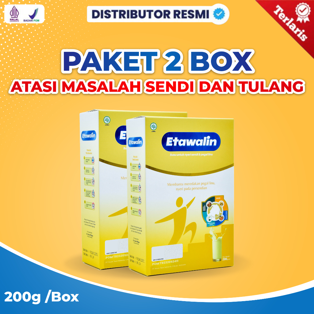 

2 Box Etawalin Susu Kambing Etawa Solusi Asam Urat dan Nyeri Sendi