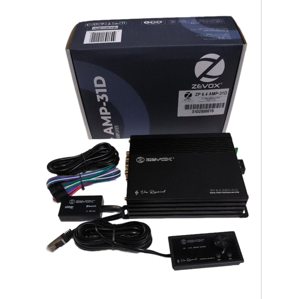 DSP ZEVOX ZP 6.4 AMP- DSP 31Band - DSP PROSESOR ZEVOX SUARA LEBIH BERKUALITAS CAR AUDIO DSP PROSESOR
