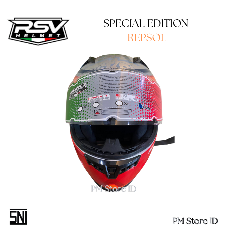 HELM RSV FF500 x Repsol / Full Face - Single Visor - RSV FF500