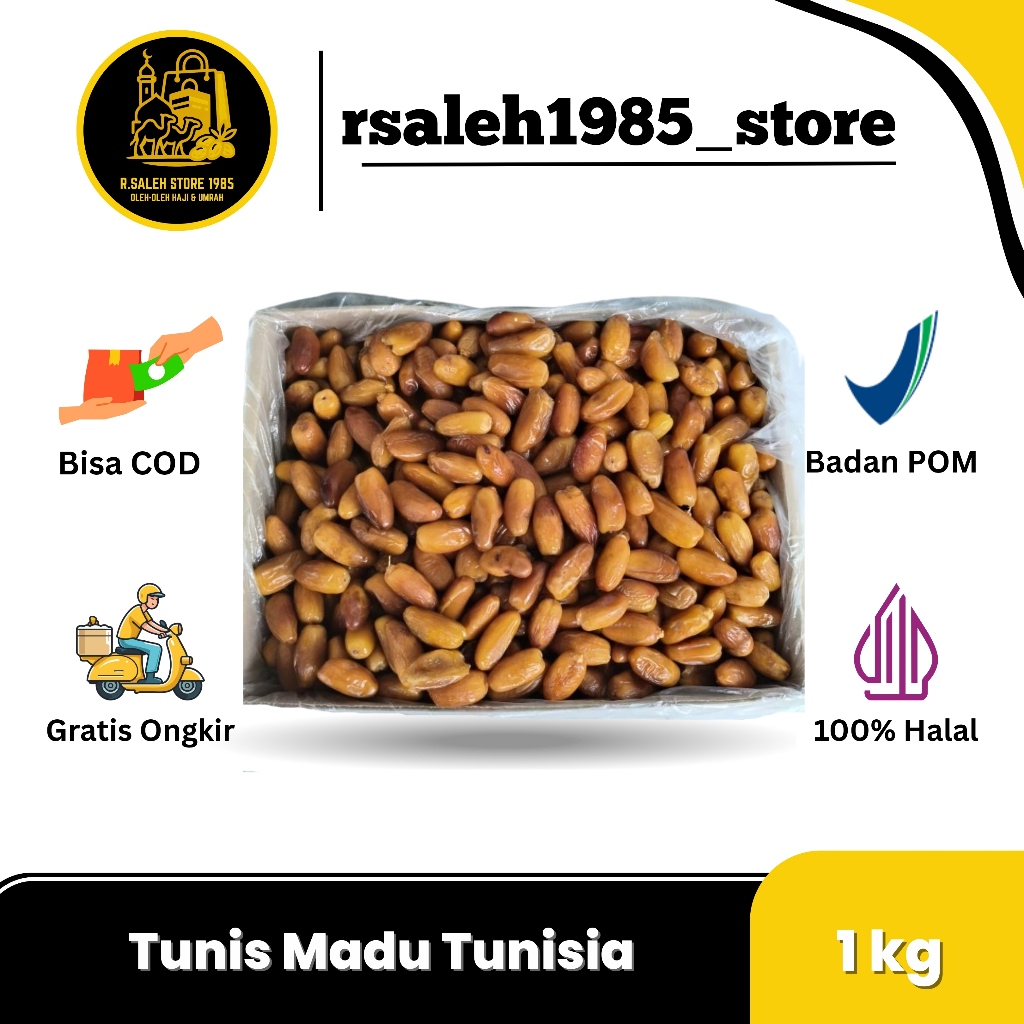

Tunis Madu Kurma Tunisia Madu 1 KG Premium | Oleh Oleh Haji Umroh