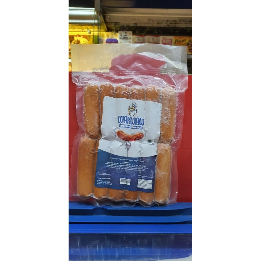 

Wakwaw Sosis Daging Sapi 500gr