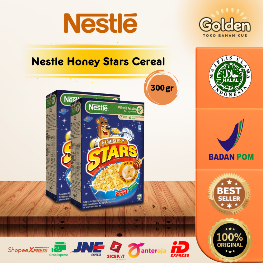 

Nestle Honey Stars Cereal 300gr