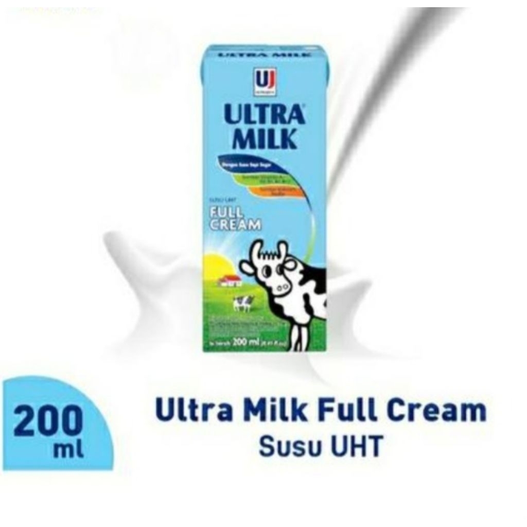 

ULTRA UHT FULL CREAM 200ML/ DUS 24 PCS