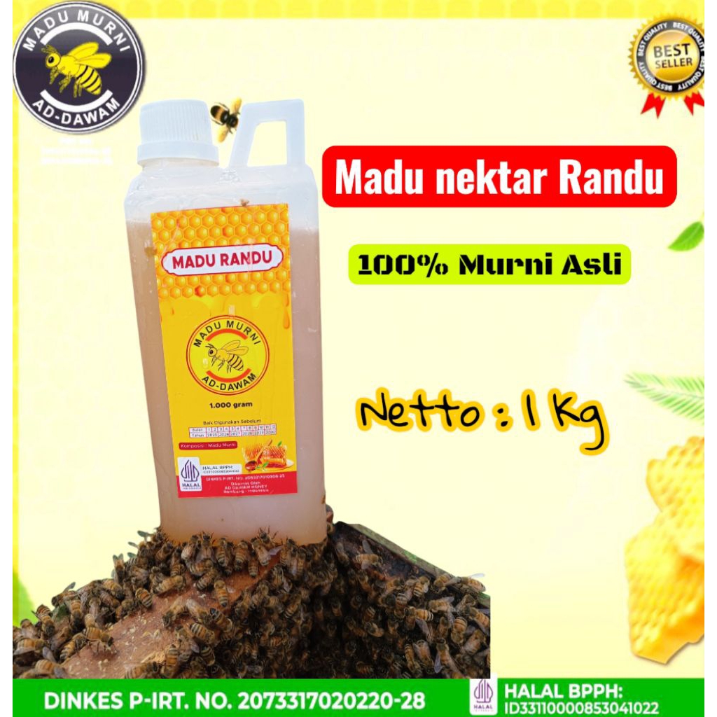 

Madu asli Randu 1 kg